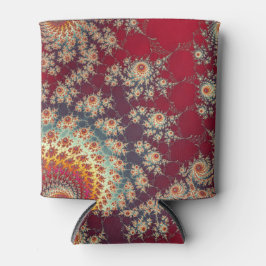 Enfriador De Latas Patrón floral espiral