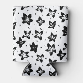 Enfriador De Latas Patrón floral reconstruido - Gótico acromático