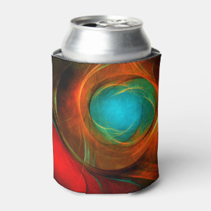 Enfriador De Latas Patrón Guay de Bella Artes de resumen moderno de o