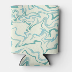 Enfriador De Latas Patrón Hippie 70 de Boho de Bañón líquido de mármo