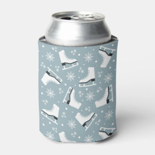 Enfriador De Latas Patrón invernal con patines de hielo