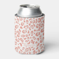 Patrón moderno de leopardo rosa de coral