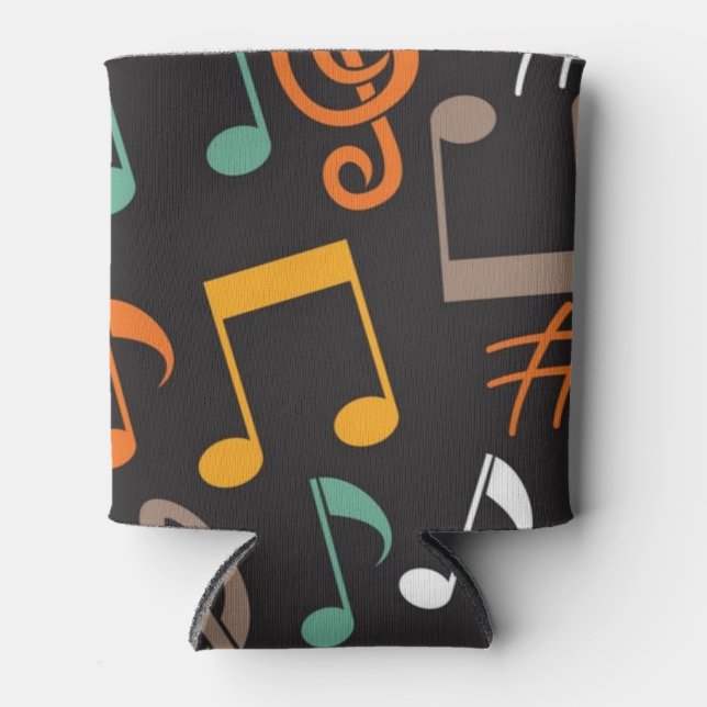 Enfriador De Latas Patrón musical (Anverso)