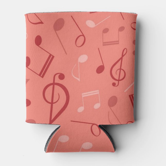 Enfriador De Latas Patrón musical (Anverso)