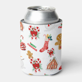 Enfriador De Latas Patrón sin soldadura de los navidades
