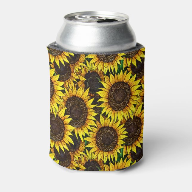 Enfriador De Latas Patrón Sunflower Grande Sunny (Reverso de la lata)