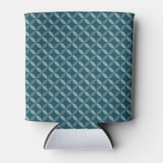 ENFRIADOR DE LATAS PATRONES GEOMÉTRICOS AZUL TEAL DE OTOÑO