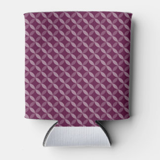 ENFRIADOR DE LATAS PATRONES GEOMÉTRICOS DE COLOR MORADO CIRUELA DE OT