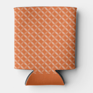 ENFRIADOR DE LATAS PATRONES GEOMÉTRICOS DE COLOR NARANJA DE OTOÑO