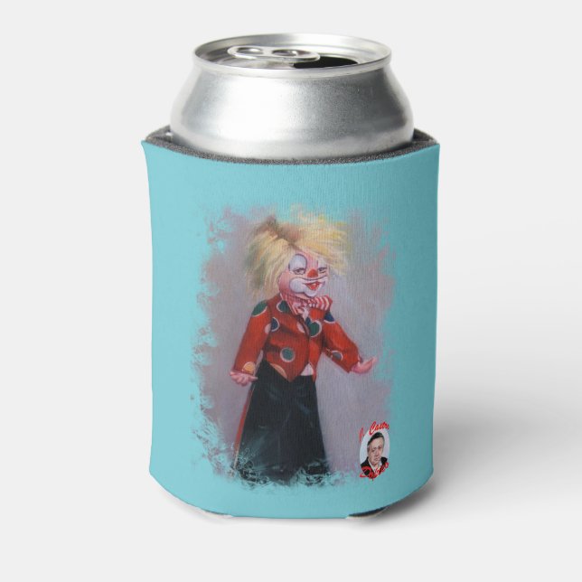 Enfriador De Latas Payaso/Pallaso/Clown (Reverso de la lata)
