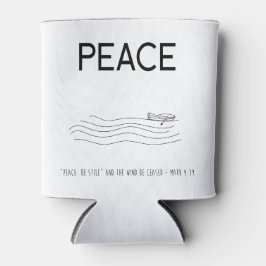 Enfriador De Latas Peace Be still Boat in water