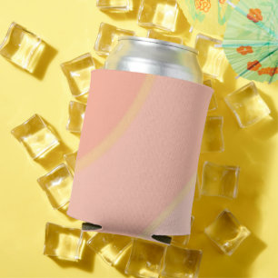Enfriador De Latas Peach Swirls Cooler