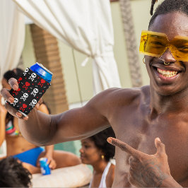 Enfriador De Latas Peligro Scary Skulls