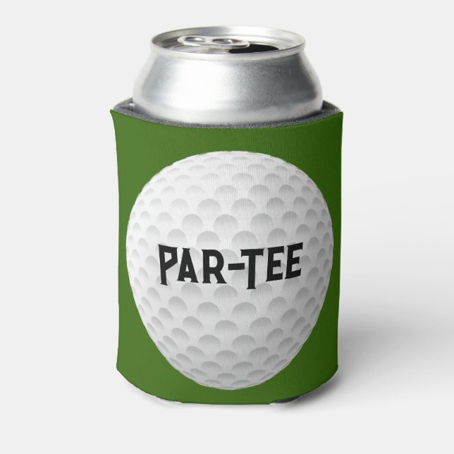 Enfriador De Latas Pelota De Golf En GreenCooler (Reverso de la lata)