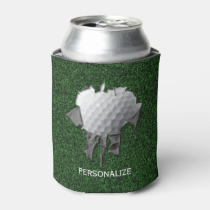 Enfriador De Latas Pelota de golf rasgada