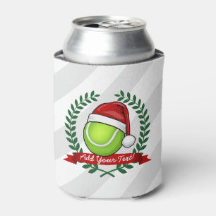 Enfriador De Latas Pelota de tenis estilo navidad
