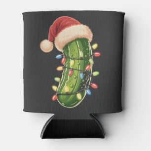 Enfriador De Latas Pepino de Navidad Pepino en Luz de Navidad Pepino 