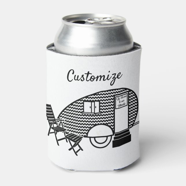 Enfriador De Latas Pequeño rastreador de caída de orejas Thunder_Cove (Lata Anverso)