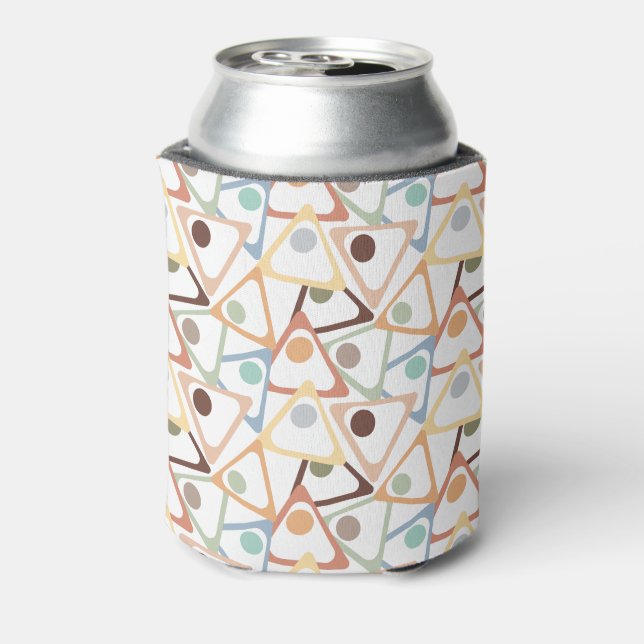 Enfriador De Latas Pequeños triángulos pasteles (Reverso de la lata)