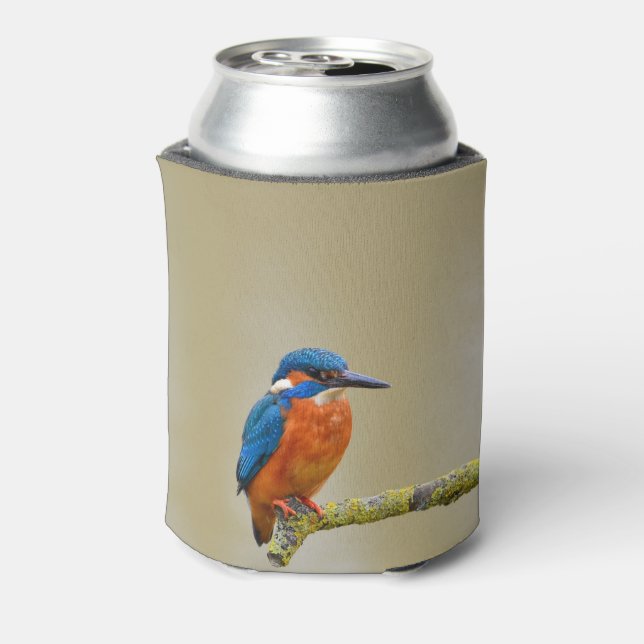 Enfriador De Latas Perching Kingfisher (Reverso de la lata)