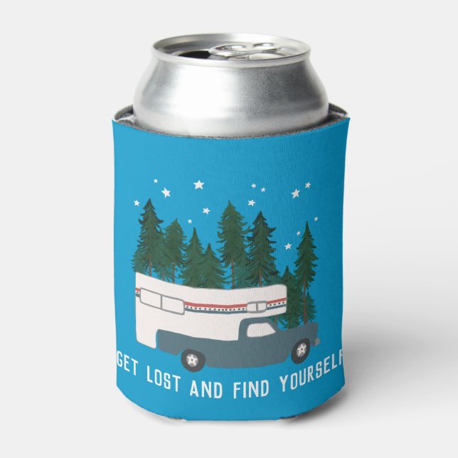 Enfriador De Latas PERDER Y ENCONTRARTE Camión RV (Lata Anverso)