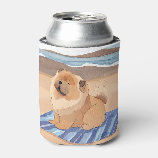 Enfriador De Latas Perro ARENA N' SEA Chow Chow (Lata Anverso)