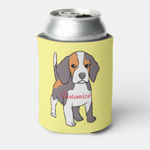 Enfriador De Latas Perro Beagle Cute Rama Thunder_Cove