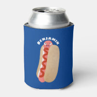 Perro caliente divertido lindo personalizado Weine