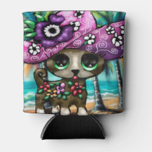 Perro chihuahua caprichoso en palmeras de vacacion