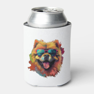 Enfriador De Latas Perro Chow Perro chino Raza por una Chow Chow
