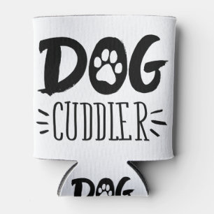 Enfriador De Latas Perro Cuddler Perro Feliz Cuddler Draw
