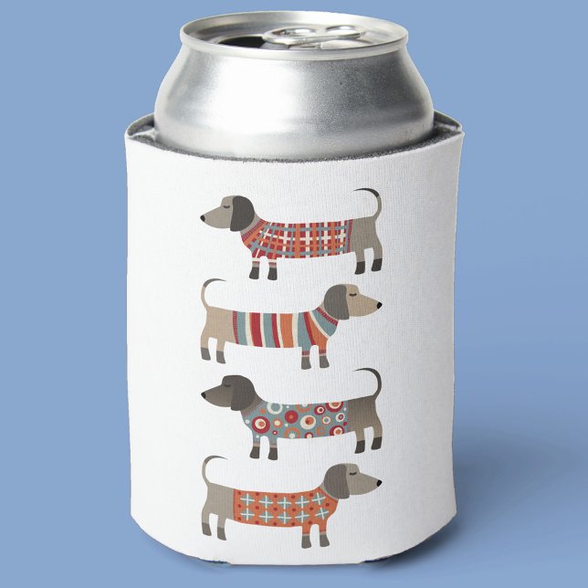 Enfriador De Latas Perro Dachshund Sausage (Subido por el creador)