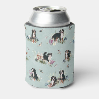 Enfriador De Latas PERRO DE MONTAÑA DE BERNA Lt Azul