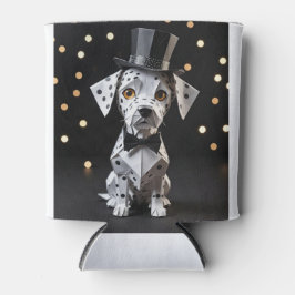 Enfriador De Latas Perro elegante de origami