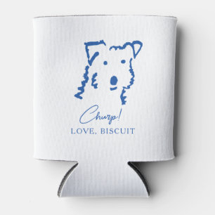 Enfriador De Latas Perro Fox Terrier Personalizado