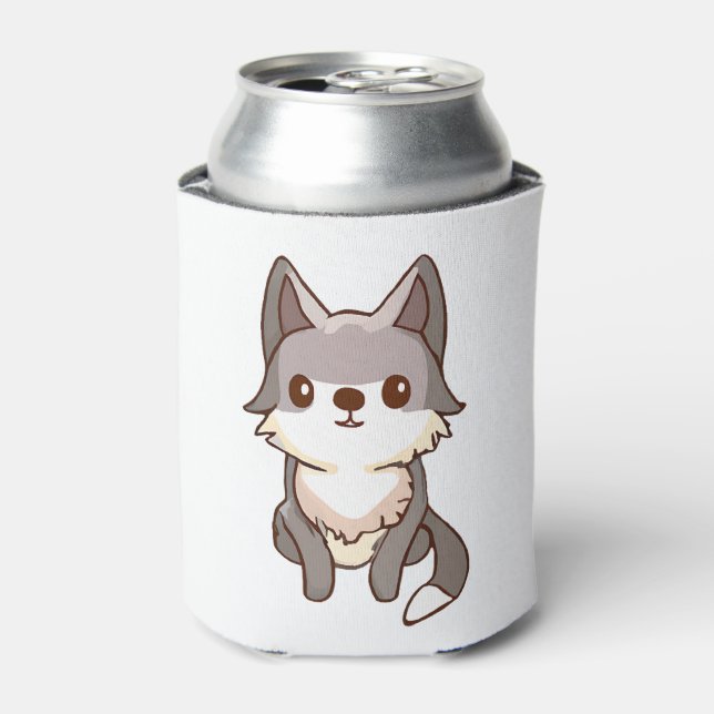 Enfriador De Latas Perro Husky Lobero (Lata Anverso)