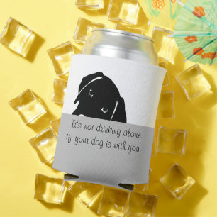 Enfriador De Latas Perro incómodo que no bebe solo Refrigerador de be