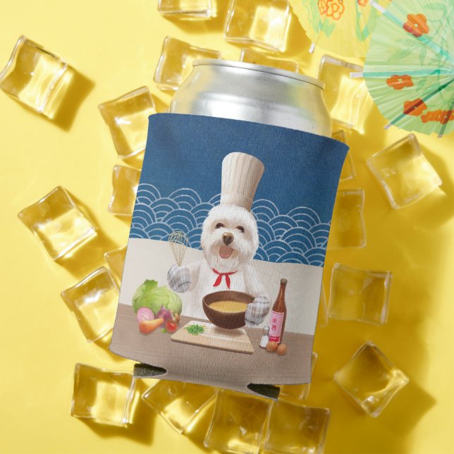 Enfriador De Latas Perro pequeño chef (Verano in situ)