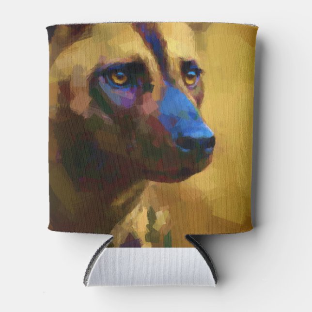 Enfriador De Latas Perro salvaje africano (Anverso)