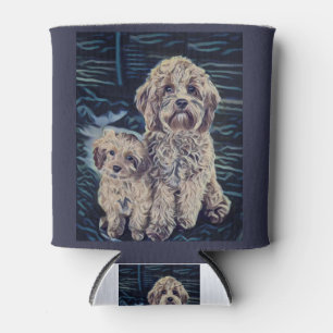 Enfriador De Latas Perros de Cavapoo adorables