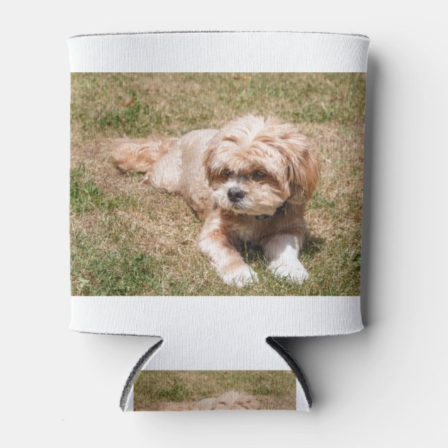 Enfriador De Latas Perros de Lhasa Apso (Anverso)