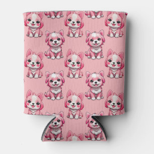 Enfriador De Latas Perros rosados lindos
