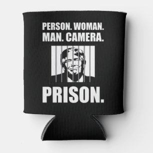 Enfriador De Latas Persona. Mujer. Hombre. Cámara. Prisión.