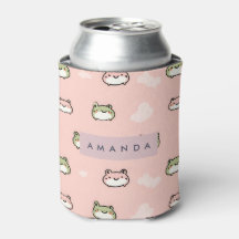Personaliza el diseño de rana kawaii pastel en ros