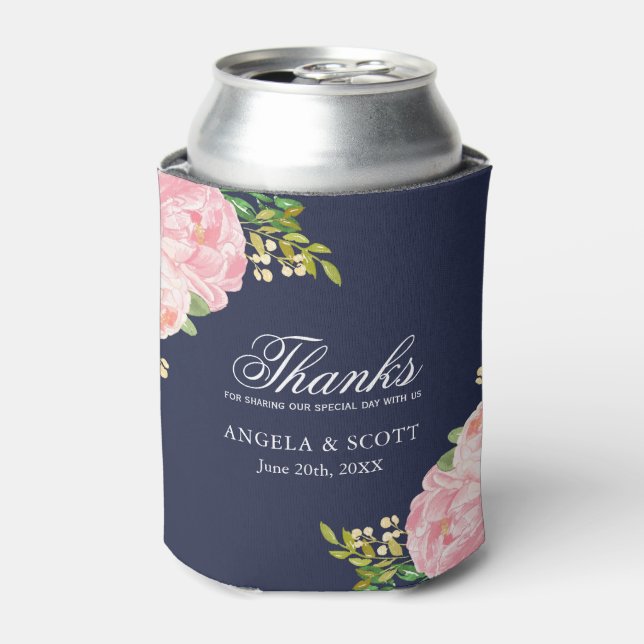 Enfriador De Latas Personalizable Boda Beer Cooler (Lata Anverso)