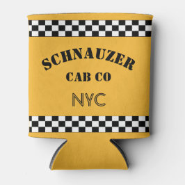 Enfriador De Latas Personalizable Checker Cab