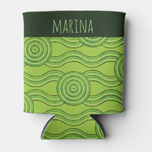 Enfriador De Latas Personalizable de selva tropical significa sueño