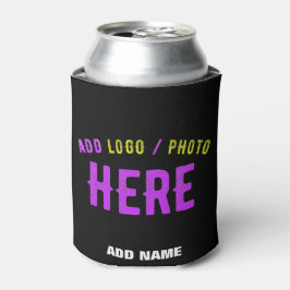 ENFRIADOR DE LATAS PERSONALIZABLE MODERNO ESTILO NEGRO VERIFICADO MAR