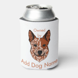 Enfriador De Latas Personalizable propio de (Red Heeler)