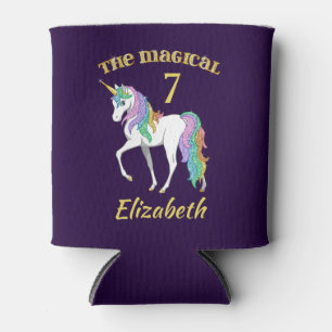 Enfriador De Latas Personalizado 4.º 6.º Día de Unicornio